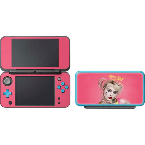 DC Comics Harley Quinn Movie Character Poster Nintendo 2DS XL (2017) Skin
